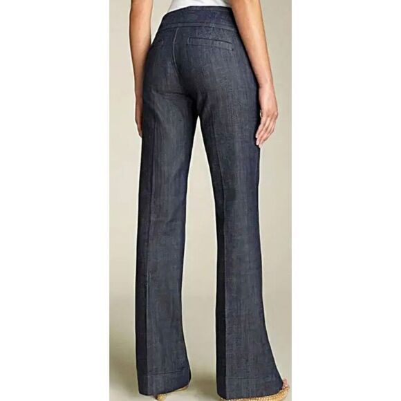 Flamingo Jeans Double Breasted Flare Pants Mid Rise Women’s Sz XXL - Picture 4 of 6